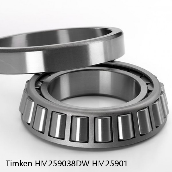 HM259038DW HM25901 Timken Tapered Roller Bearing