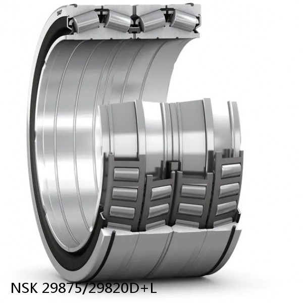 29875/29820D+L NSK Tapered roller bearing