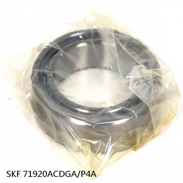 71920ACDGA/P4A SKF Super Precision,Super Precision Bearings,Super Precision Angular Contact,71900 Series,25 Degree Contact Angle