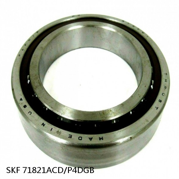 71821ACD/P4DGB SKF Super Precision,Super Precision Bearings,Super Precision Angular Contact,71800 Series,25 Degree Contact Angle