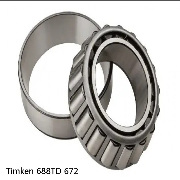 688TD 672 Timken Tapered Roller Bearing