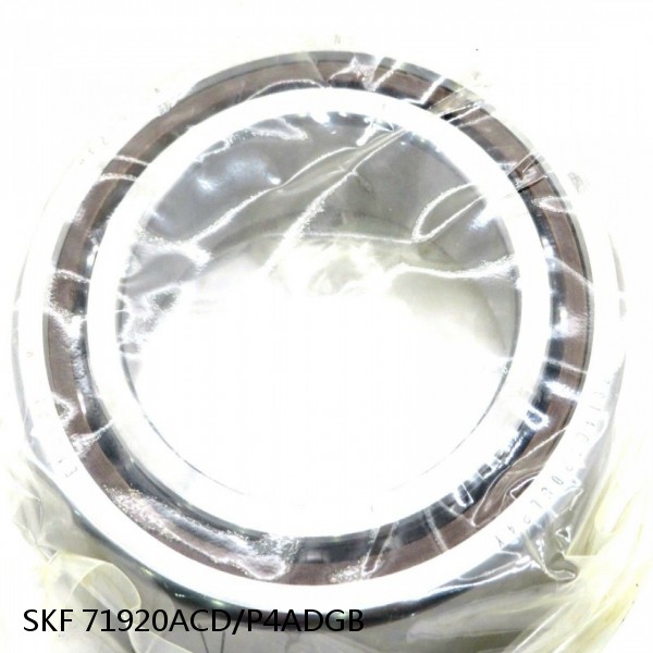 71920ACD/P4ADGB SKF Super Precision,Super Precision Bearings,Super Precision Angular Contact,71900 Series,25 Degree Contact Angle