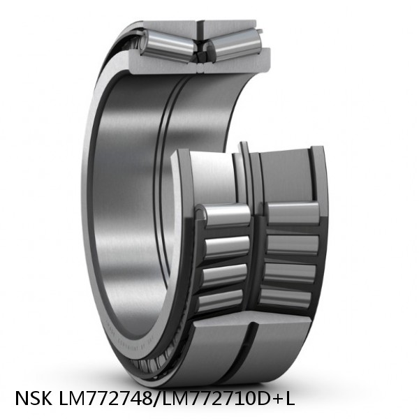 LM772748/LM772710D+L NSK Tapered roller bearing