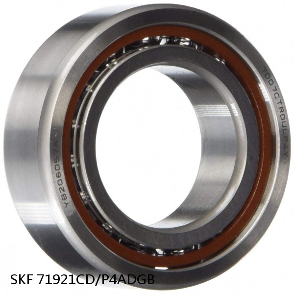 71921CD/P4ADGB SKF Super Precision,Super Precision Bearings,Super Precision Angular Contact,71900 Series,15 Degree Contact Angle