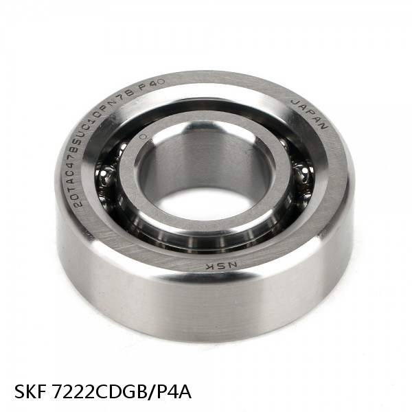 7222CDGB/P4A SKF Super Precision,Super Precision Bearings,Super Precision Angular Contact,7200 Series,15 Degree Contact Angle